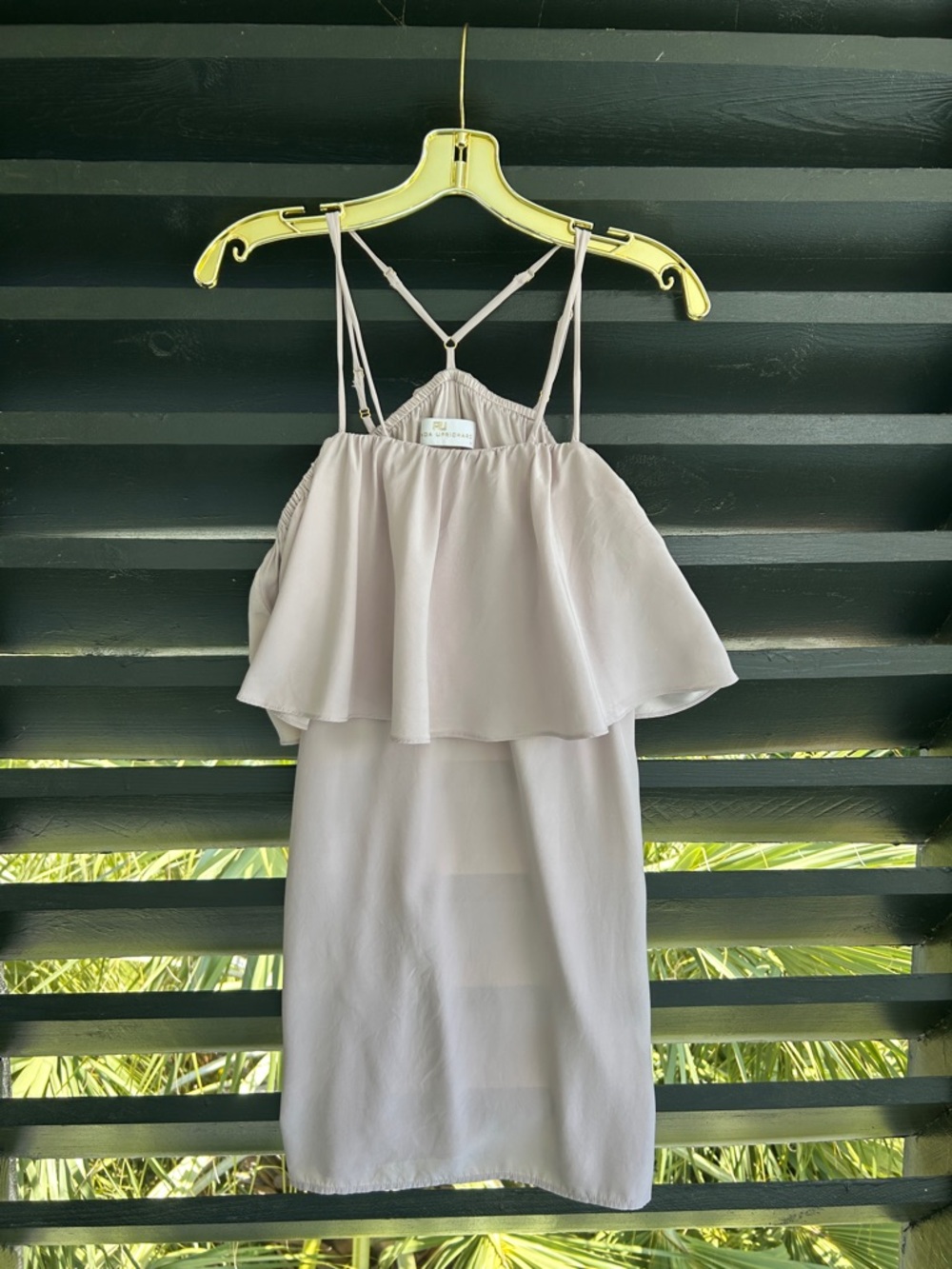 Amanda Uprichard Spaghetti Strap Dress
